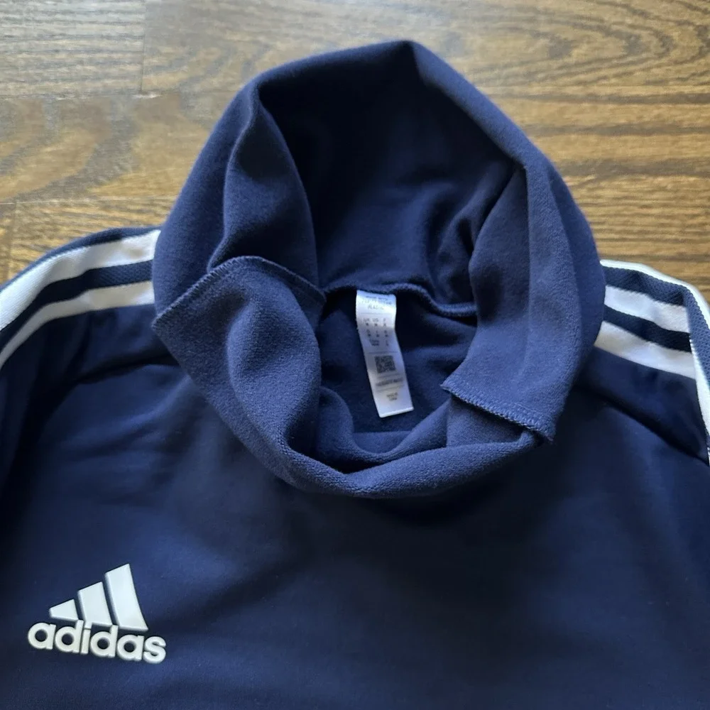 Adidas Mens Condivo 22 Pro Soccer Training Top COLD.RDY Navy Blue HA6253